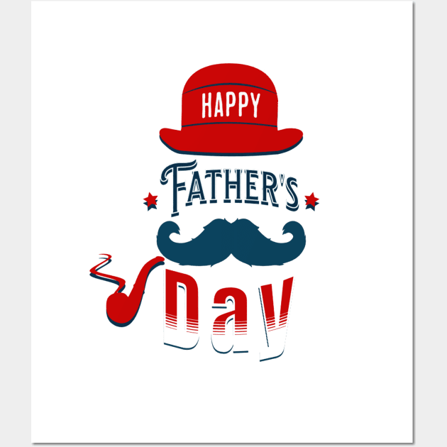 Happy Father's Day Wall Art by slawers